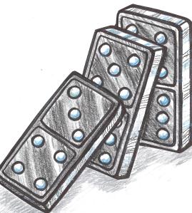 多米诺骨牌.. 需要来源